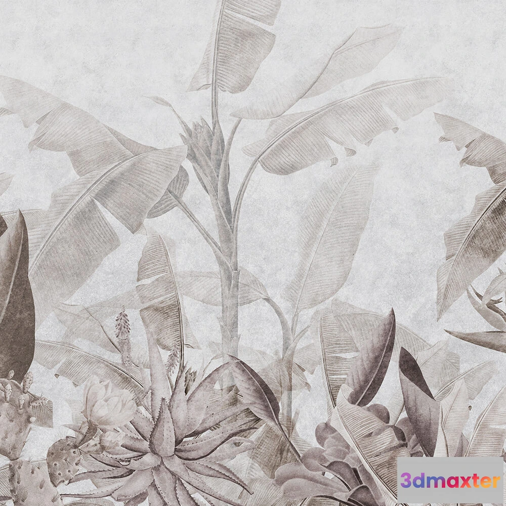 1684569 - Wall Art - Wallpaper Rainforest 3D Max