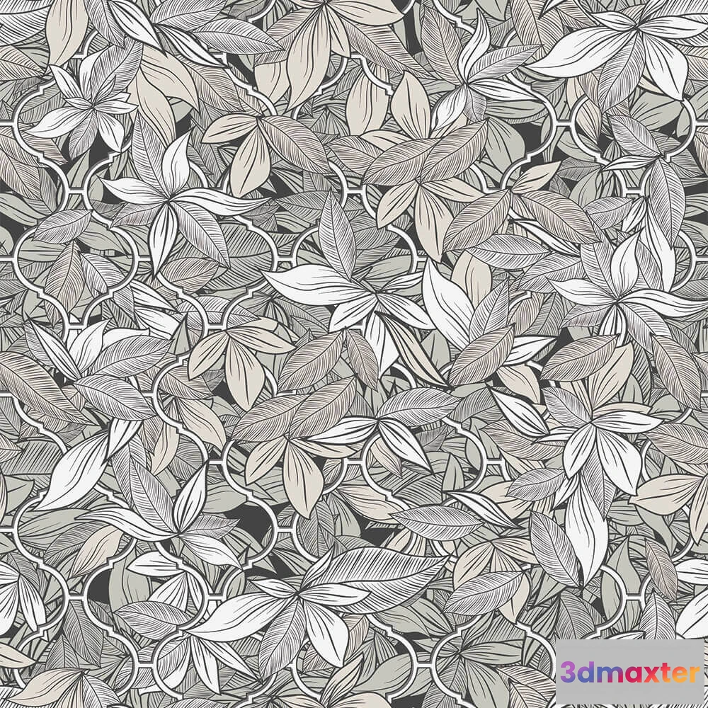 1684577 - Wall Art - Wallpaper Edera 3D Max