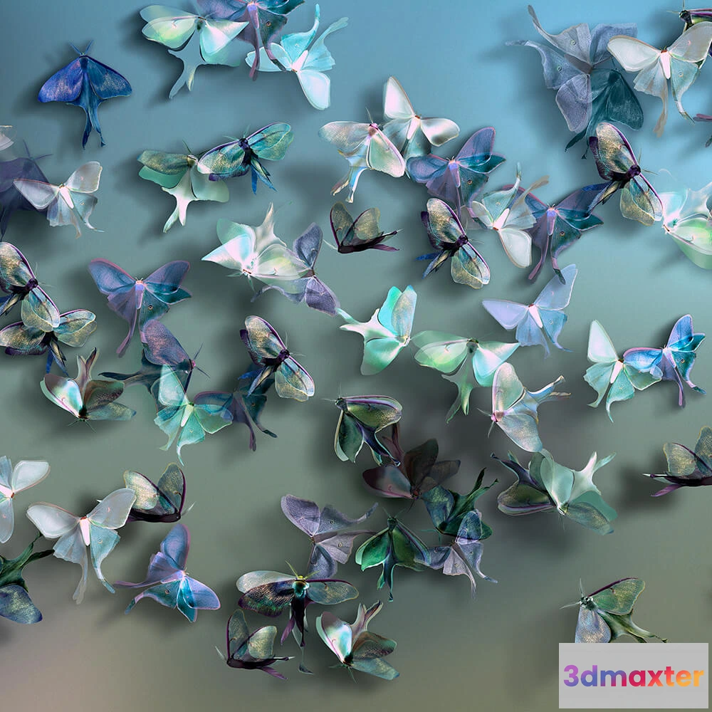 1684583 - Wall Street - Wallpaper FarFalle 3D Max