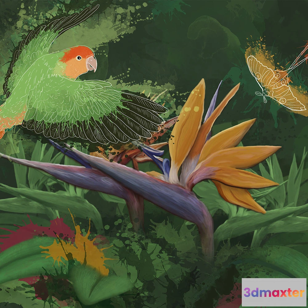 1684633 - Wall Street - Wallpaper Birdly 3D Max