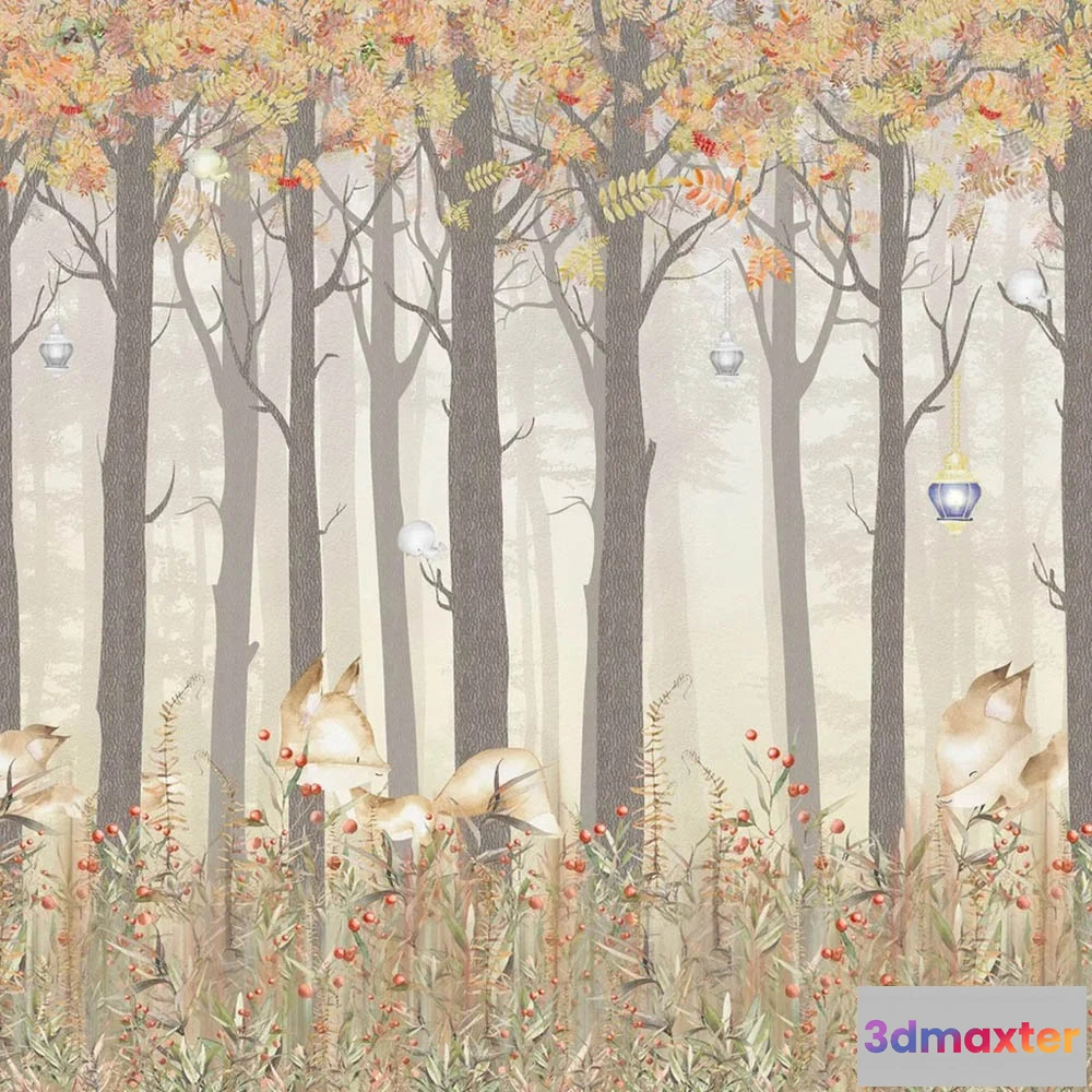 1684659 - Wall Street - Wallpaper Fairy Foxes 3D Max
