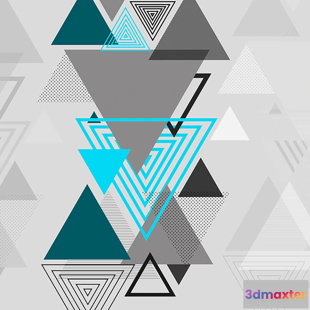 1684707 - Wall Street - Wallpaper Geometry 3D Max