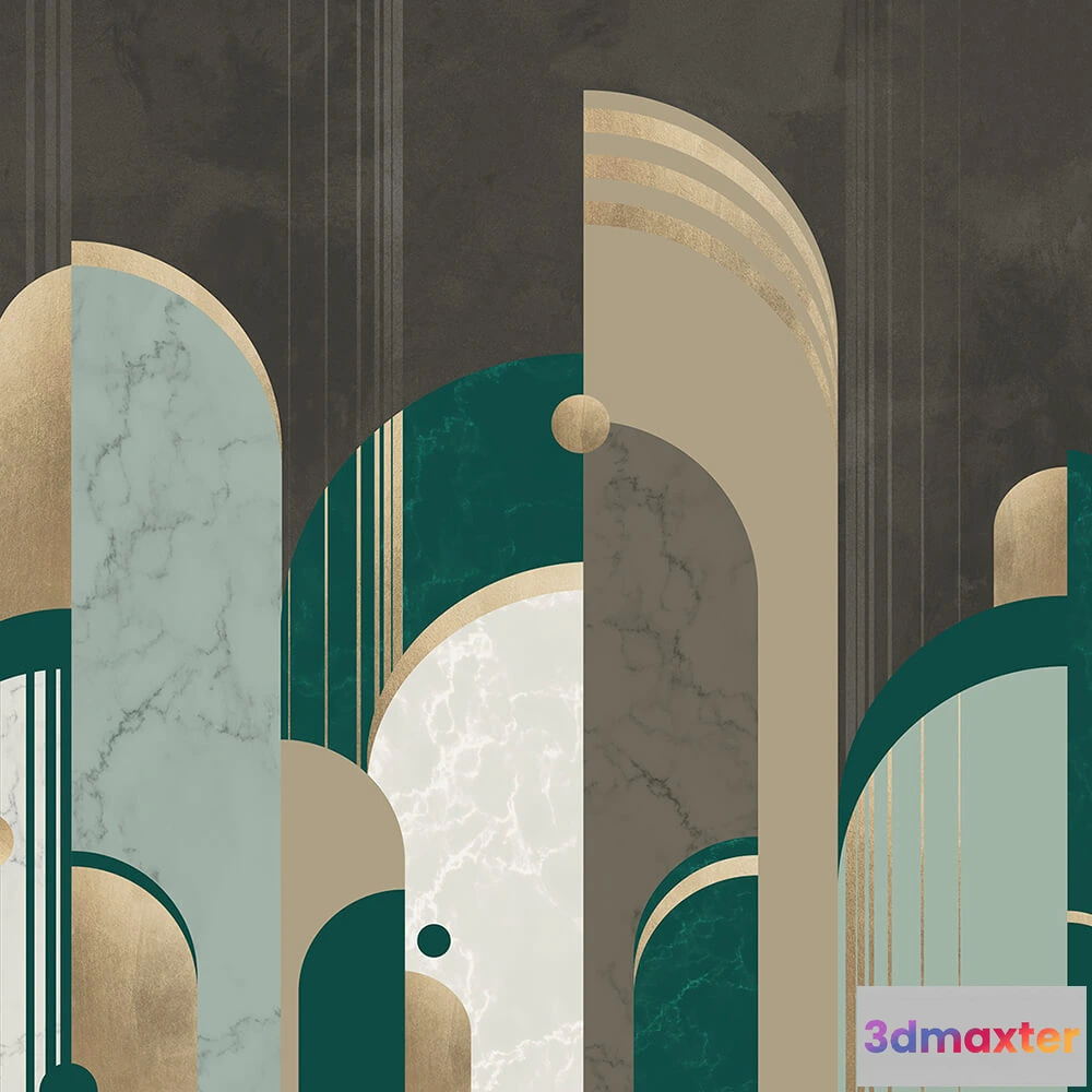 1684781 - Wall Street - Wallpaper Deco 3D Max