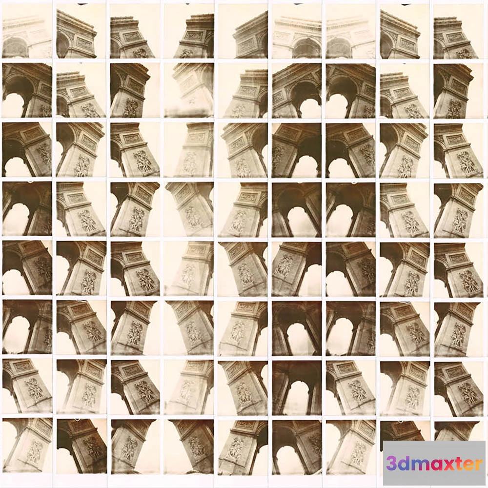 1684813 - WallPepper - Wallpaper Triomphe BeW 3D Max