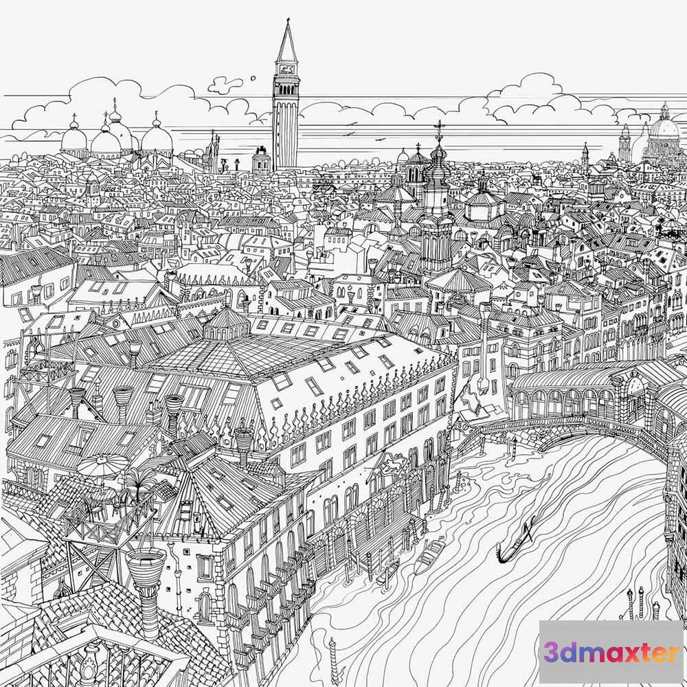 1684991 - WallPepper - Wallpaper Venezia 3D Max