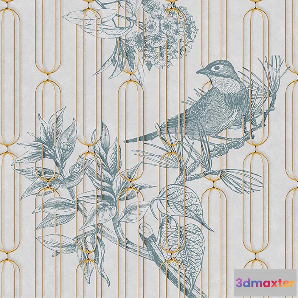 1685047 - WallPepper - Wallpaper Voliere 3D Max