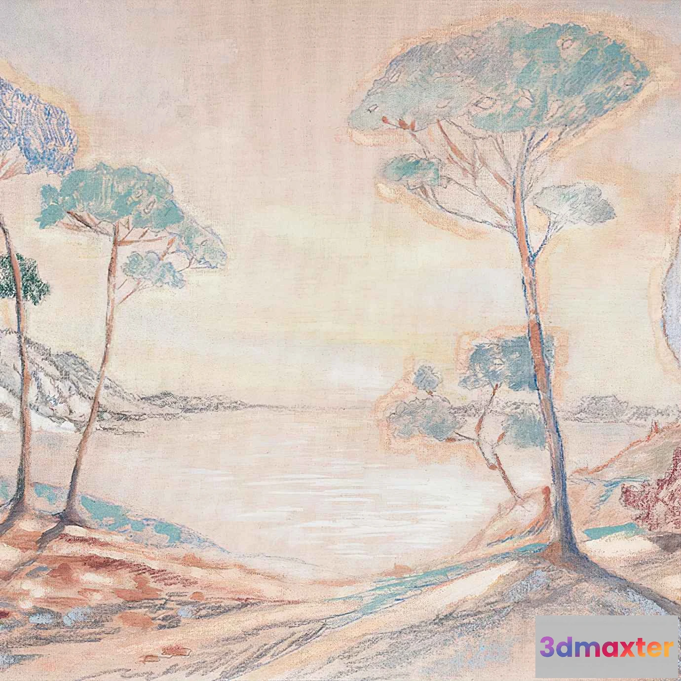 1685121 - WallPepper - Wallpaper Mediterranea 3D Max