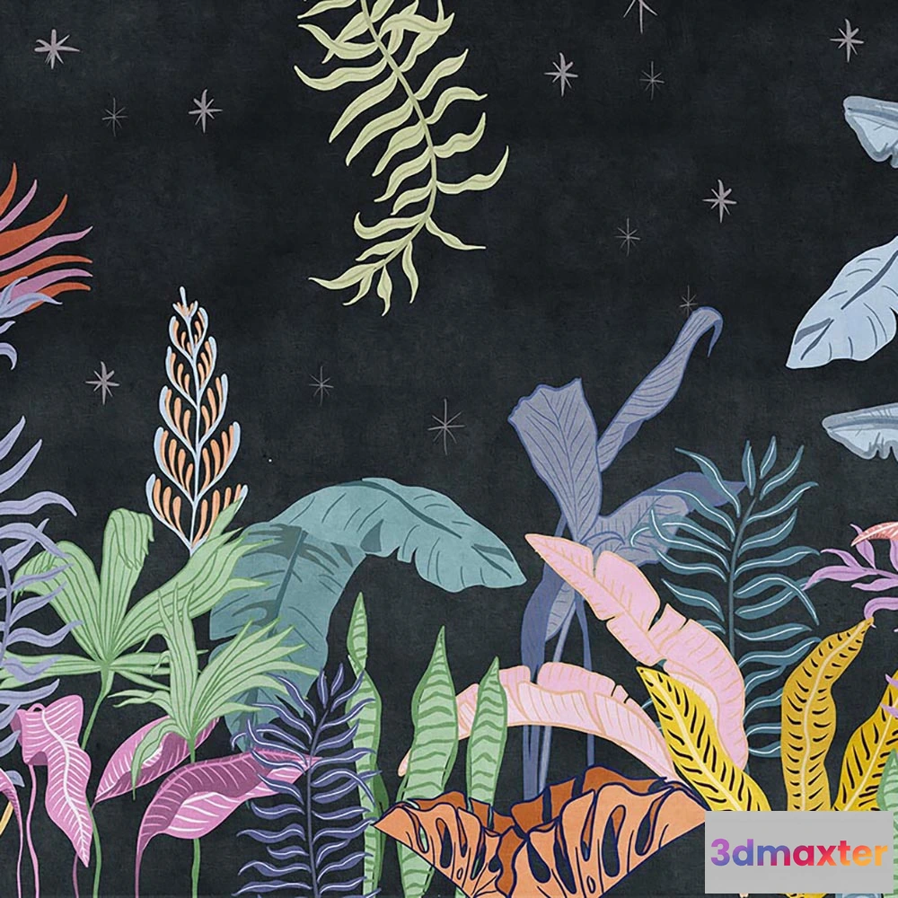 1685179 - WallPepper - Wallpaper Tropical Reverie 3D Max