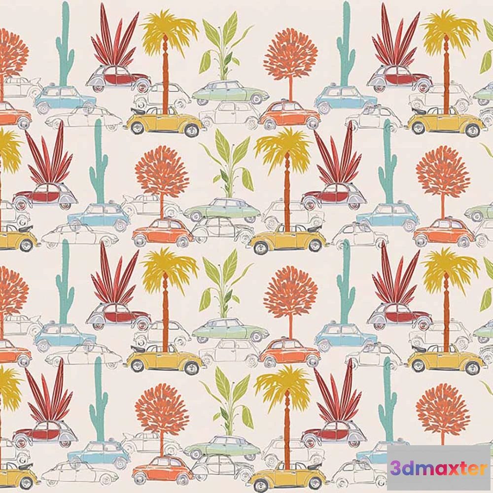 1685183 - WallPepper - Wallpaper Trees machine 3D Max