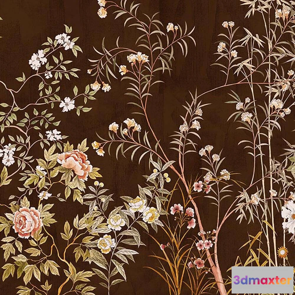 1685211 - WallPepper - Wallpaper Oriental scent 3D Max