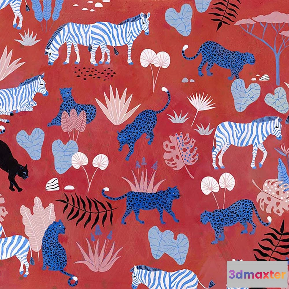 1685251 - WallPepper - Wallpaper Rosso Savana 3D Max