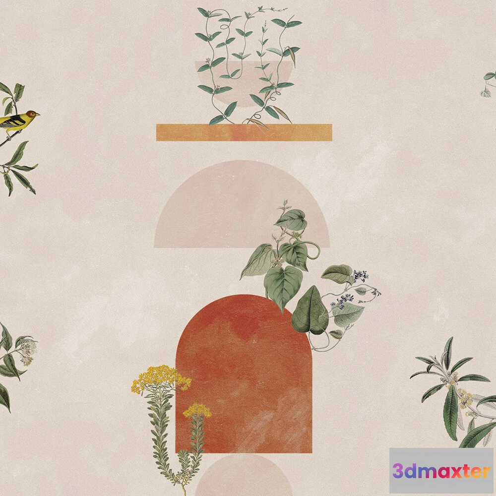 1685369 - Y-O2 - Wallpaper Paradiso PR1.01 3D Max