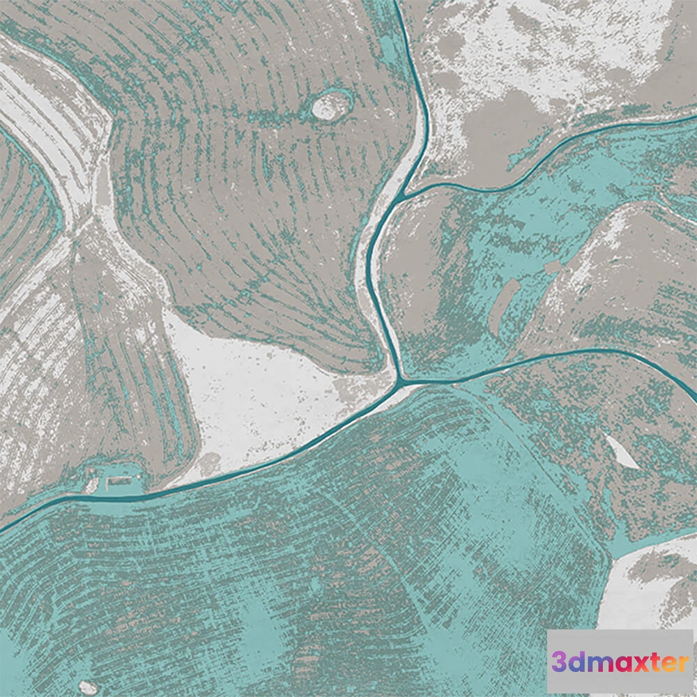 1685383 - Y-O2 - Wallpaper Birds Eye View BV1.02 3D Max