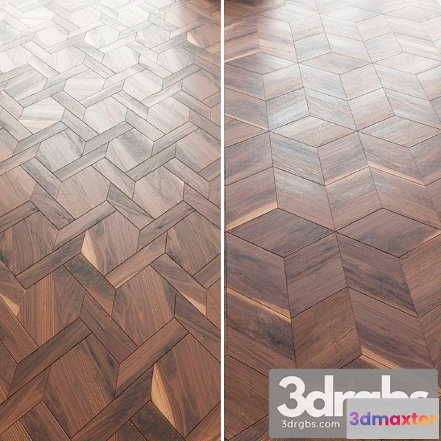 1001946 - Parquet CP Parquet New Cubo Hexagon Canestro - No.2