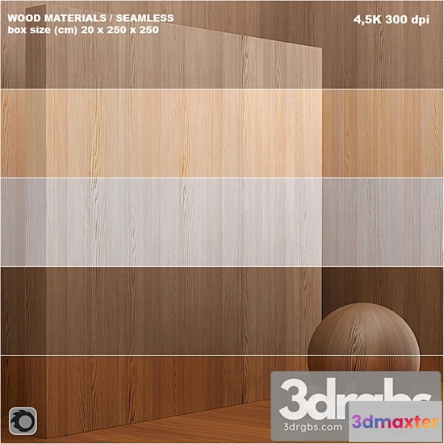 1002164 - Wood (seamless) - set 29