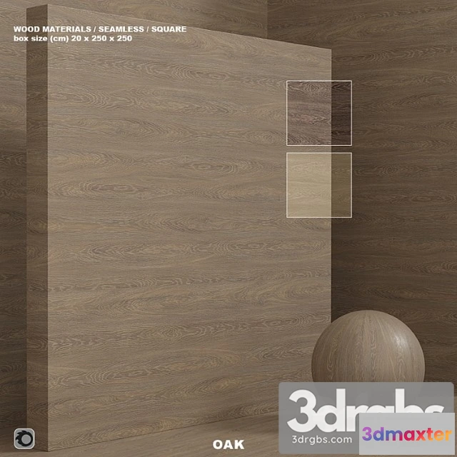 1002194 - Wood oak material (seamless) - set 90