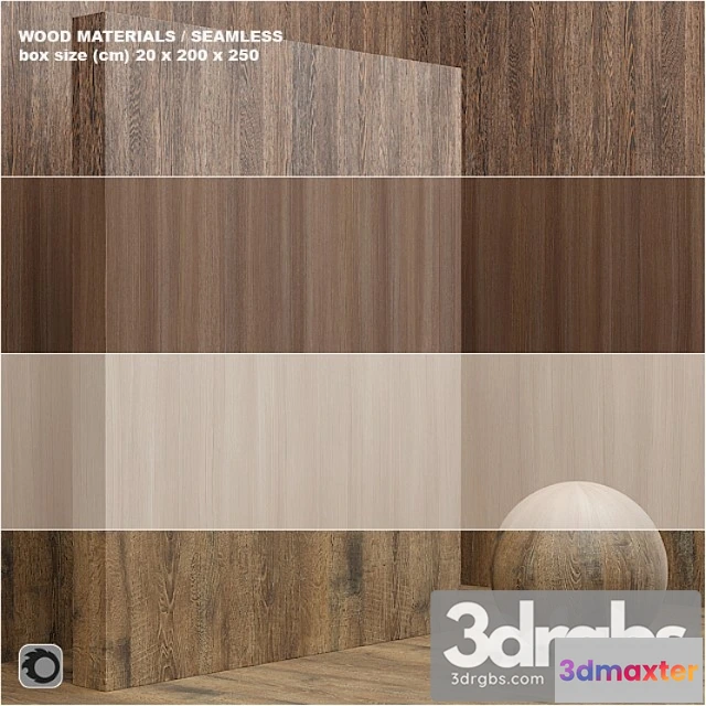 1002252 - Wood veneer (seamless) - set 9