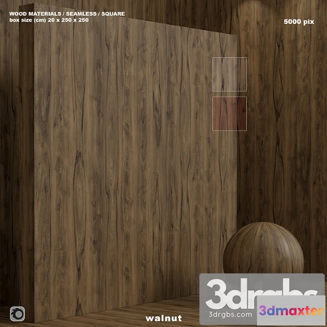 1055932 - Materials Wood Material wood (seamless) walnut - set 111