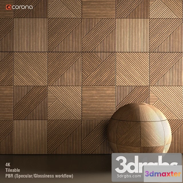 1055986 - Materials Wood Wooden wall panel