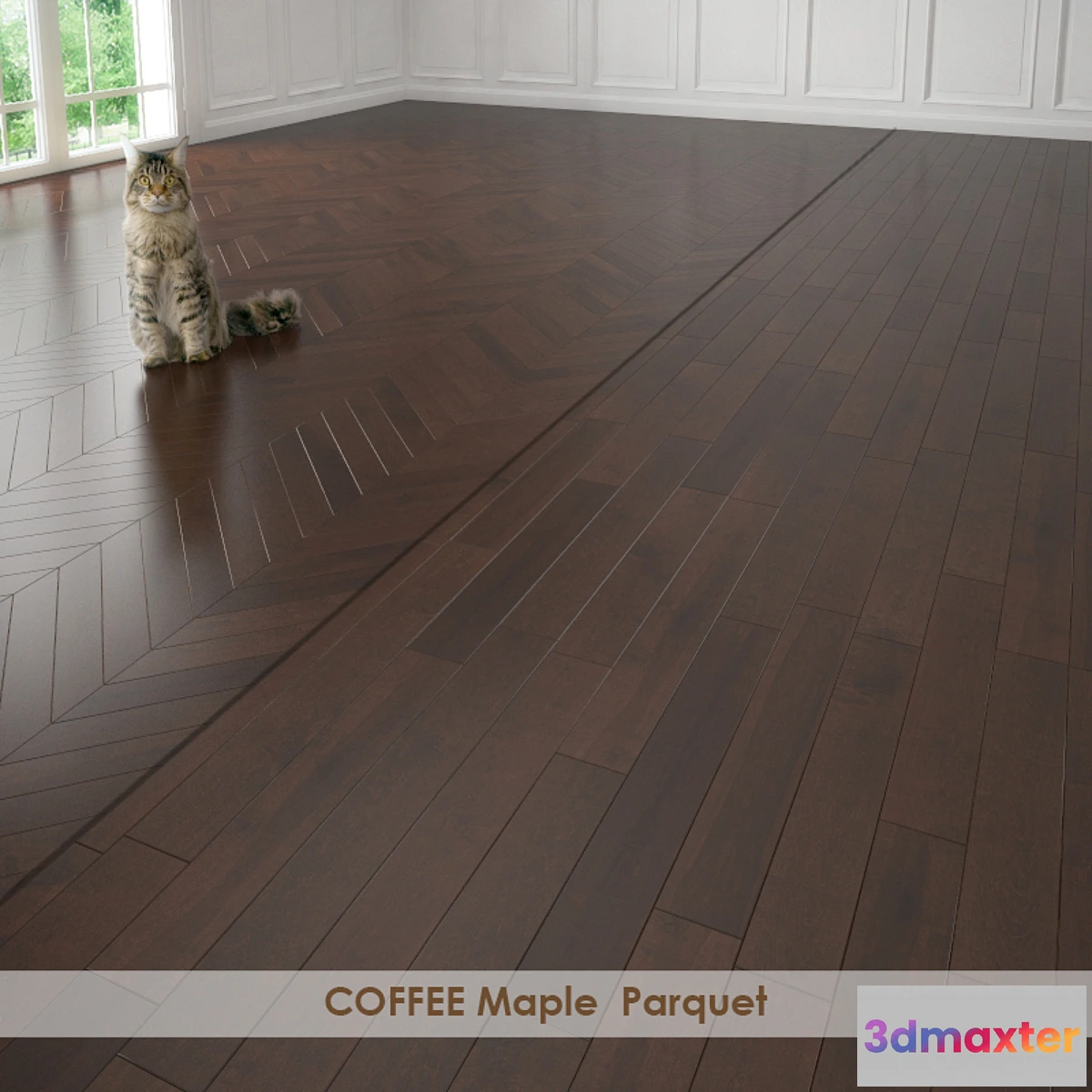 1286098 - COFFEE Maple Parquet 3D Max