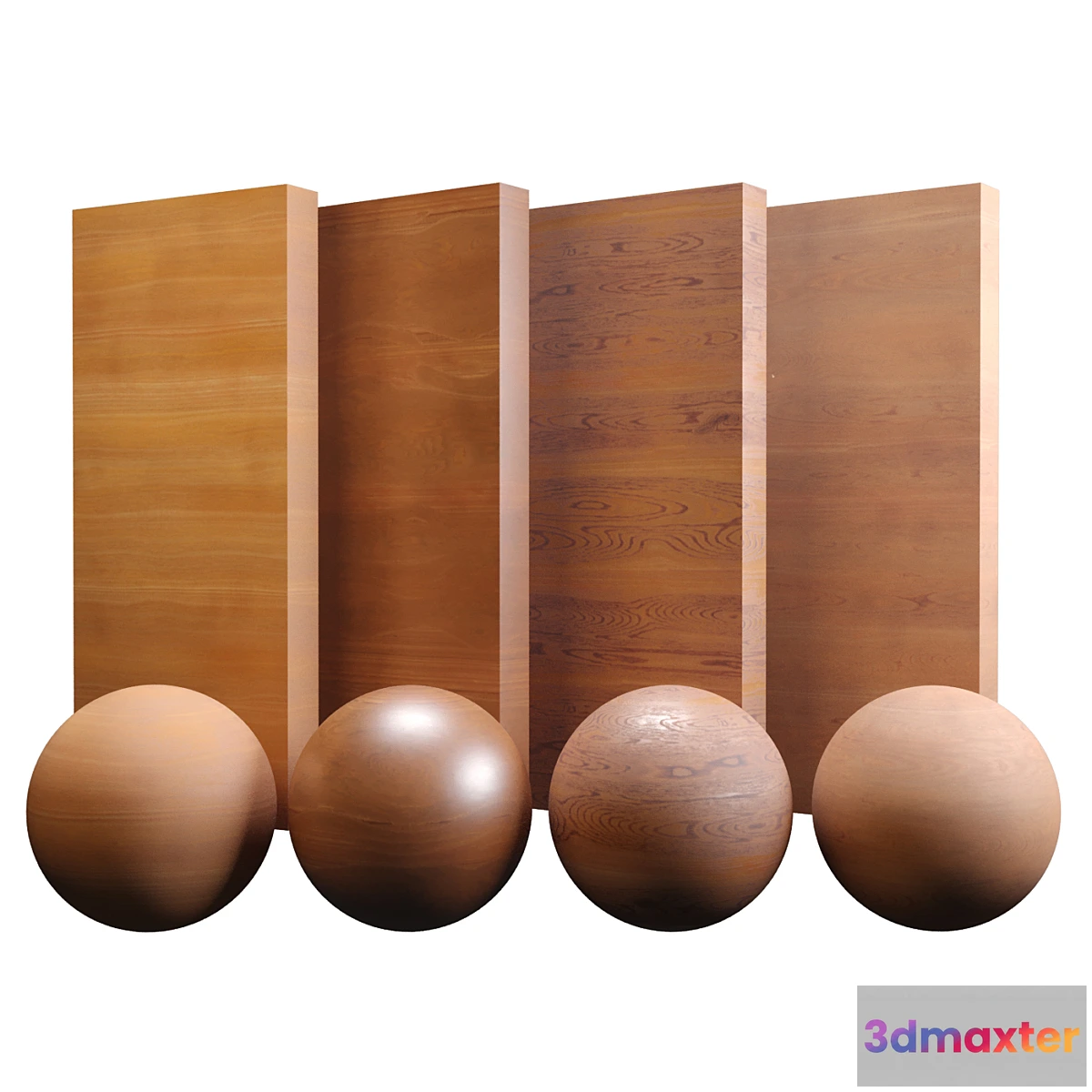 1298200 - Fine Teak Wood Varnished 3D Max