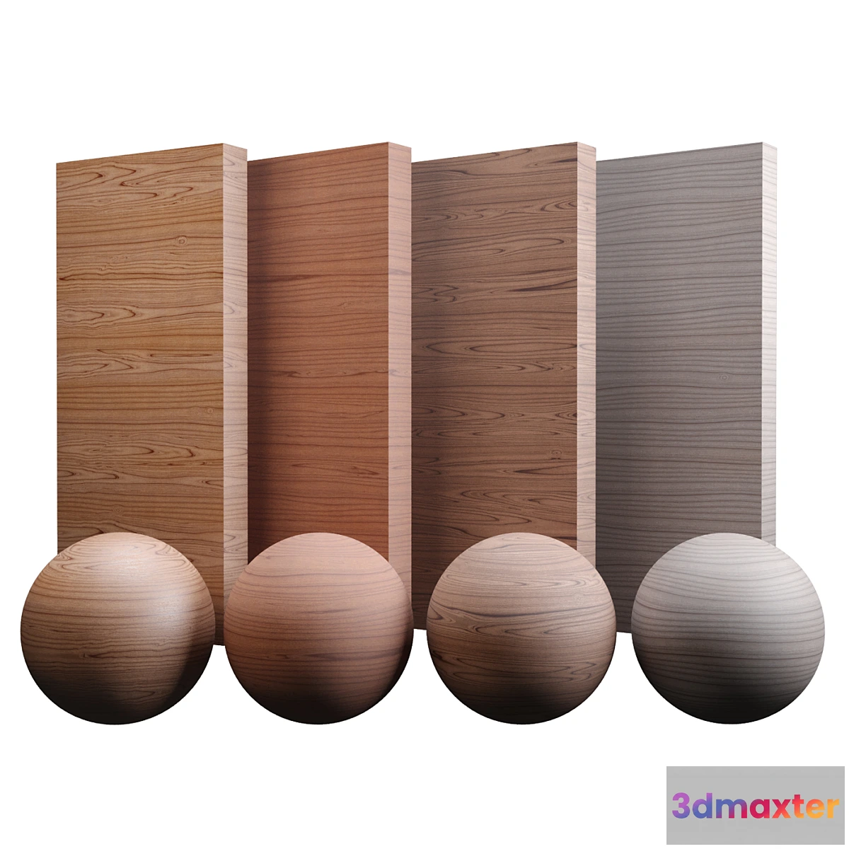 1303334 - Fine Mahogany Wood Varnished - No.2 3D Max