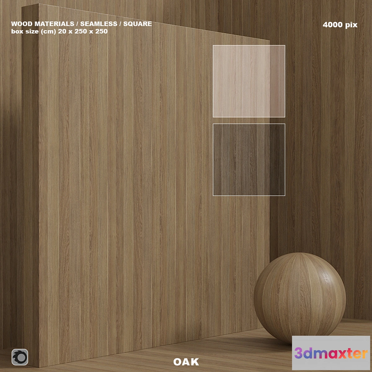 1310538 - Wood _ oak material (seamless) - set 87 3D Max