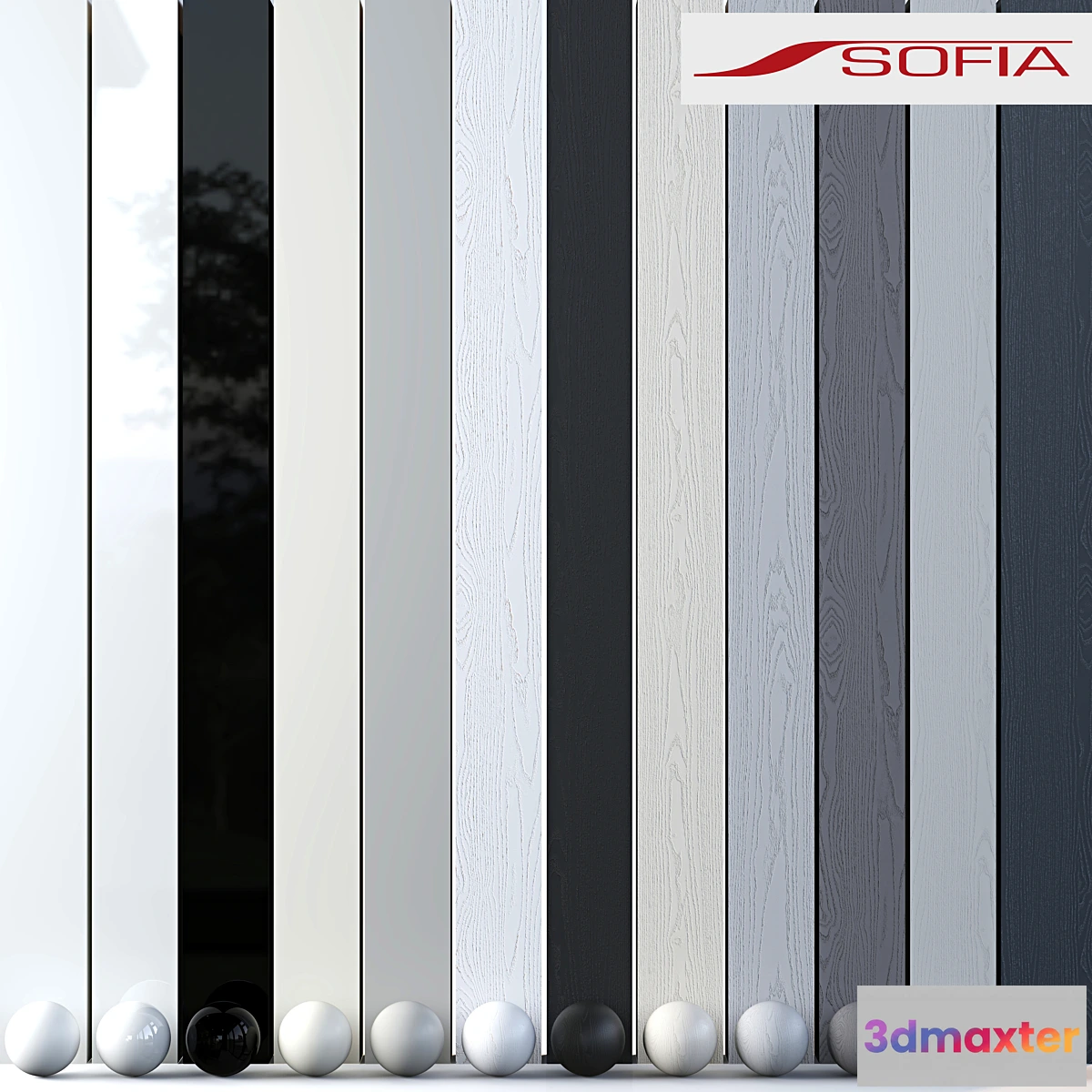 1312580 - Sofia Enamel Lacquer Materials (Enamel Lacquer) 3D Max