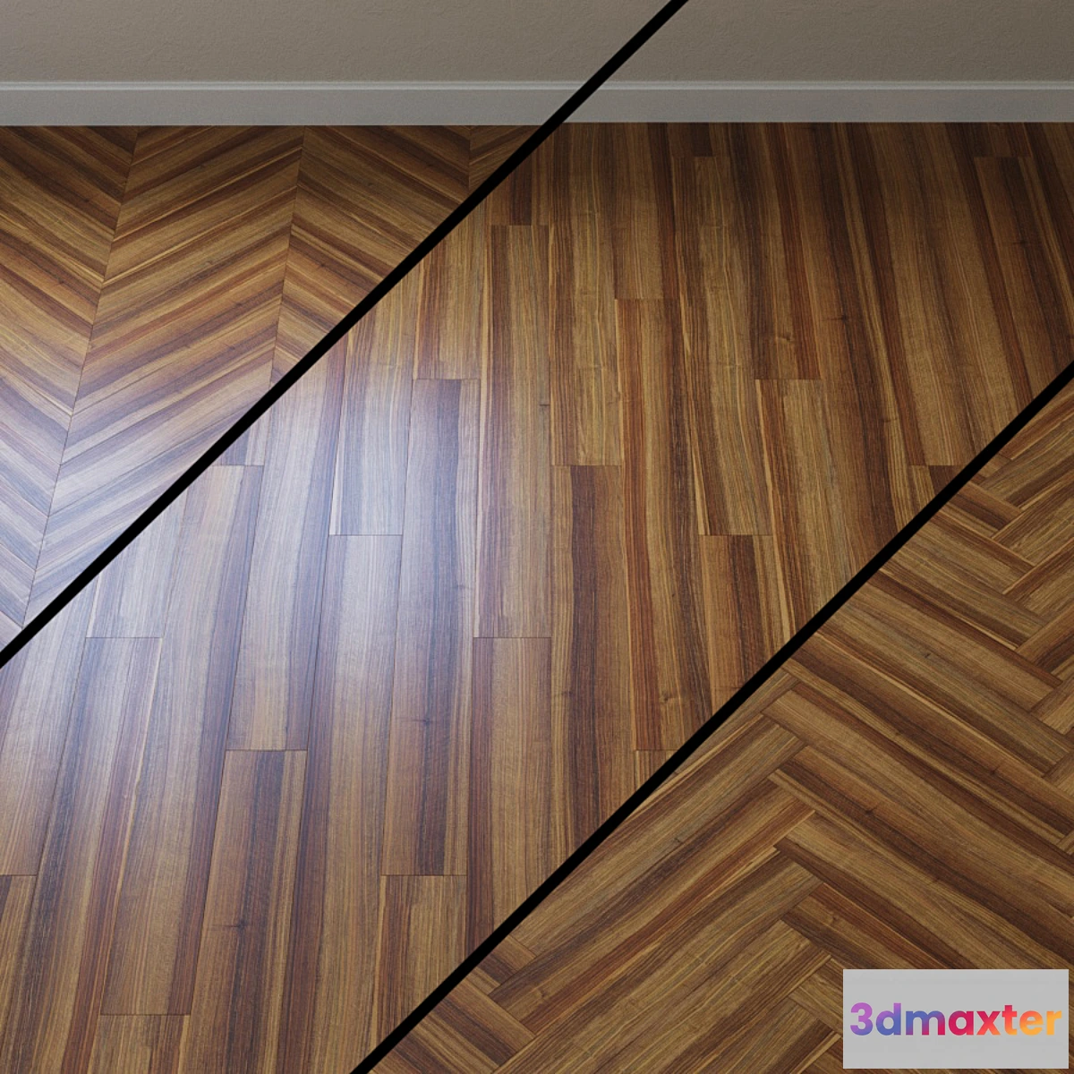 1323661 - Laminate Balterio Tradition Peruvian Walnut 015 3D Max