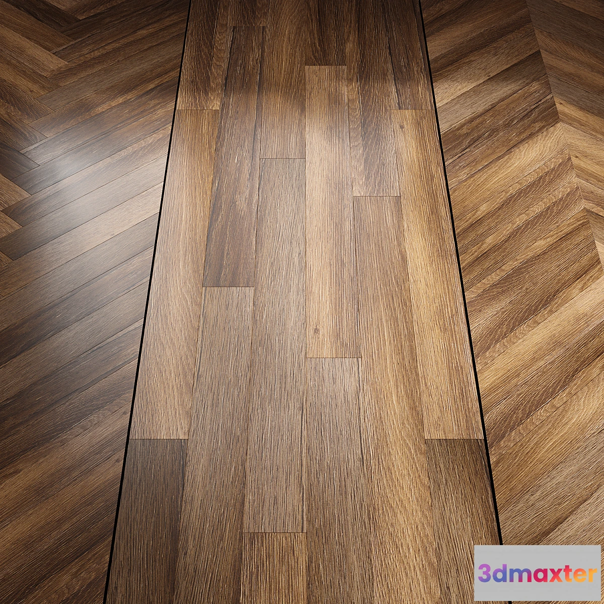 1328809 - Parquet oak alexandria - No.2 3D Max