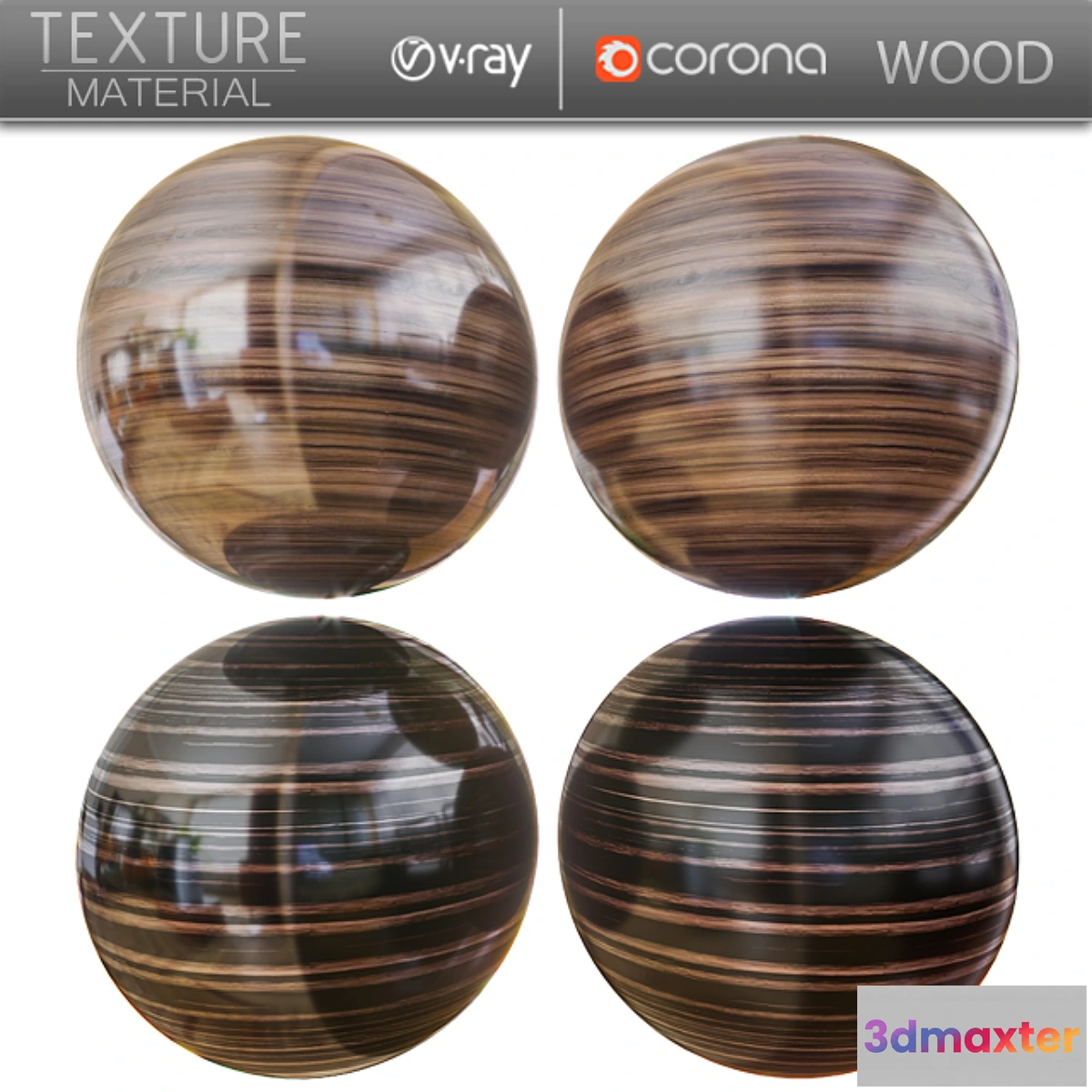 1339177 - Wood Material and Textures collection vol. 01_01 3D Max