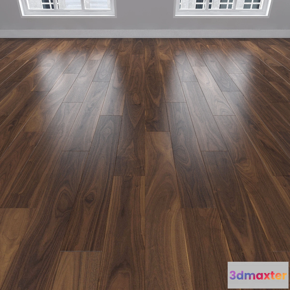 1340444 - Parquet American walnut 3 types herringbone linear chevron. 3D Max
