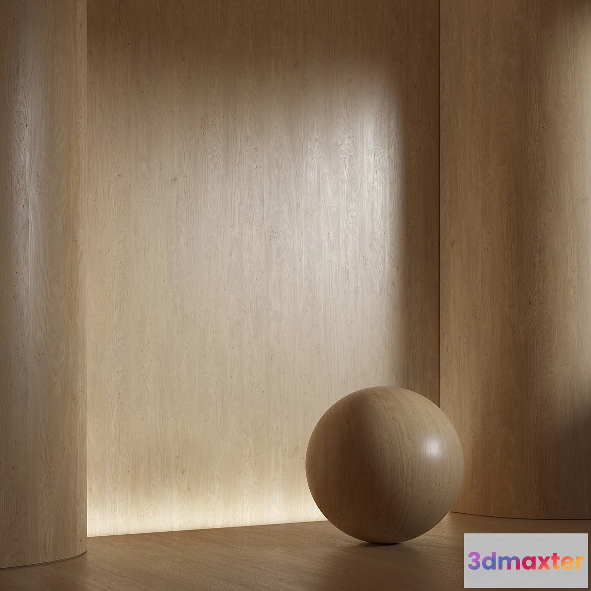 1353825 - Wood material seamless 40 oak 3D Max