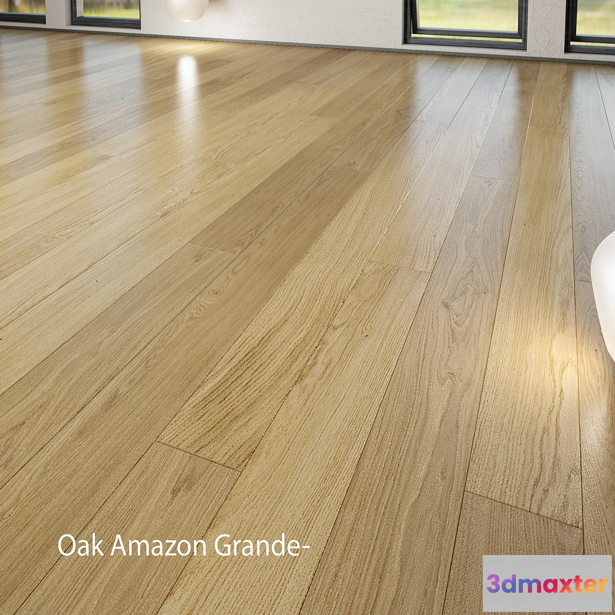 1391774 - Barlinek Floorboard - Pure Line - Oak Amazon Grande 3D Max
