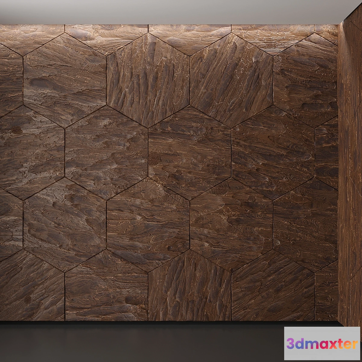 1394364 - decorative wood panels 2 3D Max
