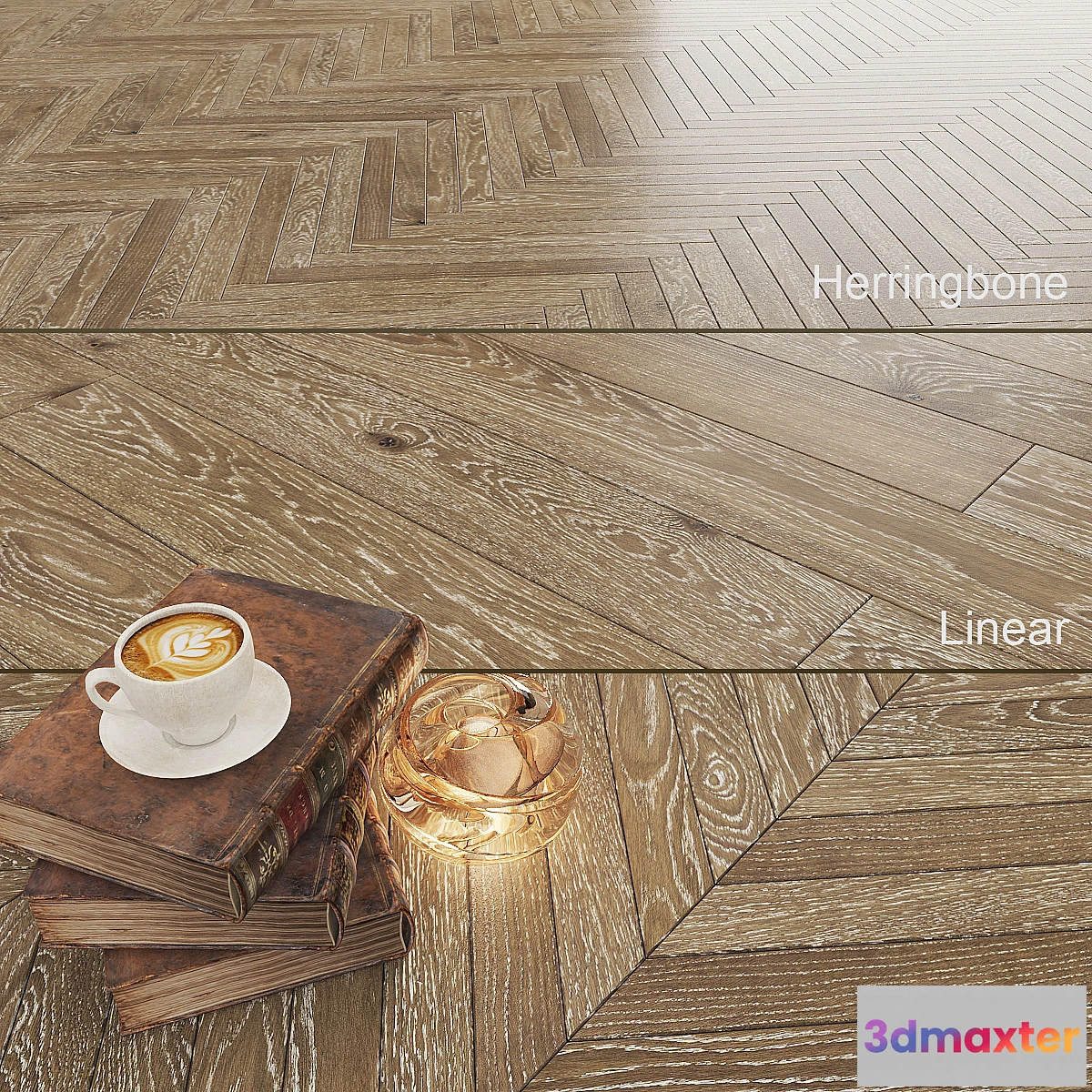 1406956 - Parquet Oak Panforte Grande 3D Max