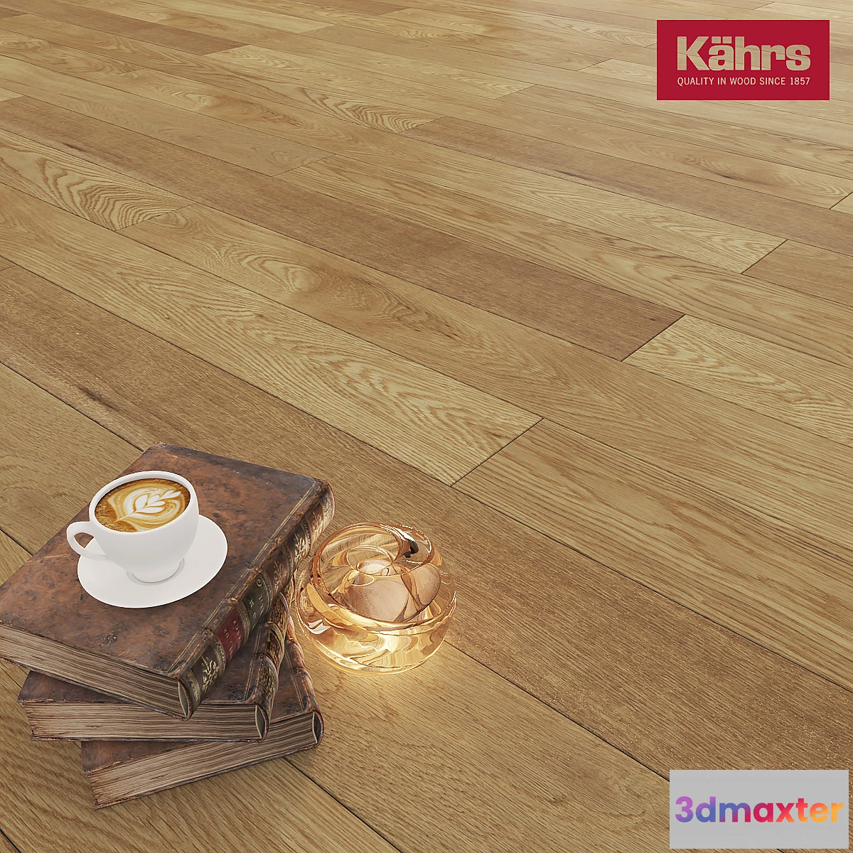 1414992 - Kährs Canvas Oak Suede 3D Max