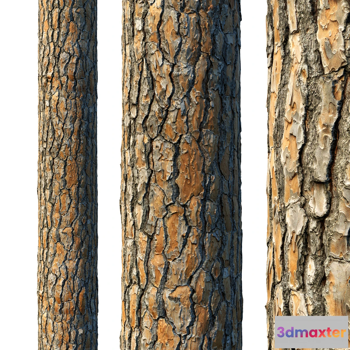 1419286 - 4k Pine Bark Material 03 3D Max