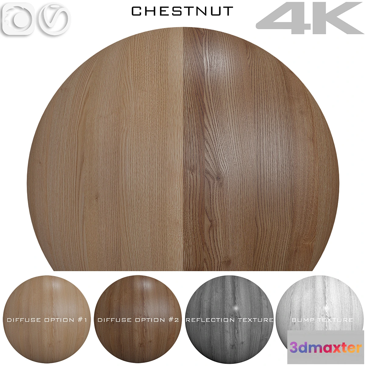 1432350 - Texture Chestnut №2 3D Max