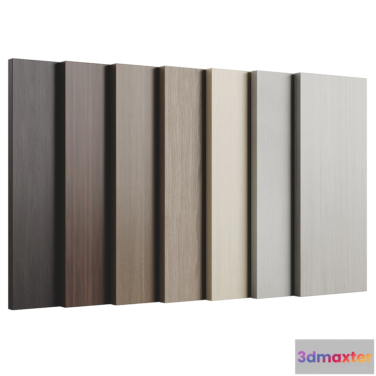 1435408 - Wood Materials LuxLucia Casa - 7 Colors Set03W1 3D Max