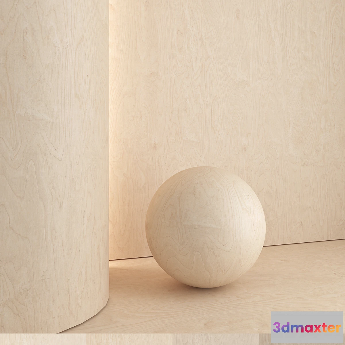 1453048 - Birch plywood 01 3D Max