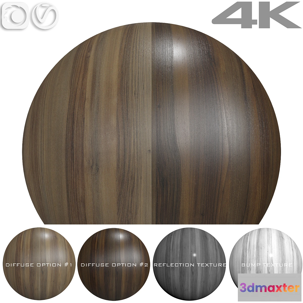 1468666 - Seamless textures - WALNUT 3D Max