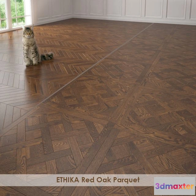 1541883 - ETHIKA Red Oak Versailles 3D Max