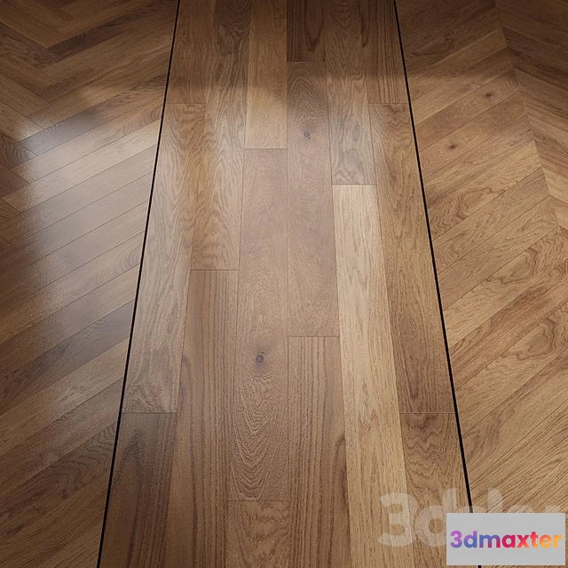 1544277 - Parquet ALMOND oak 3D Max