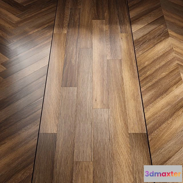 1554443 - Parquet oak alexandria 3D Max