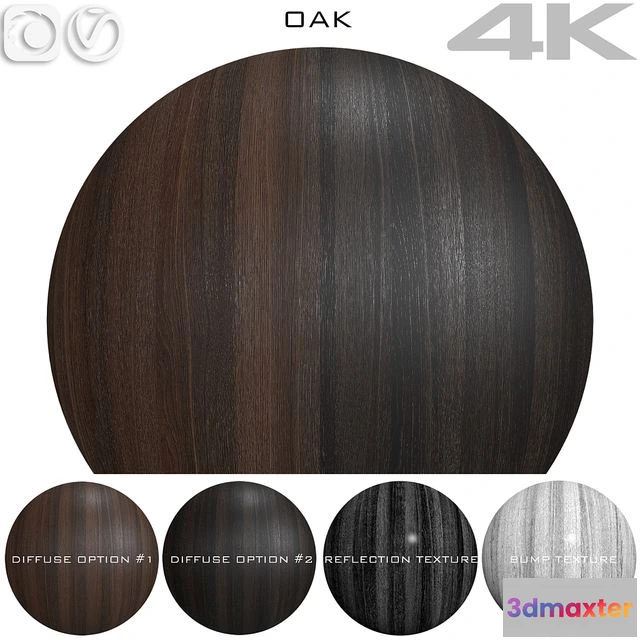 1555969 - Texture Oak №20 3D Max