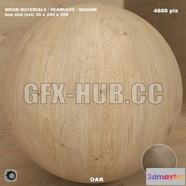 1564524 - Wood Oak Material Seamless 3D Max
