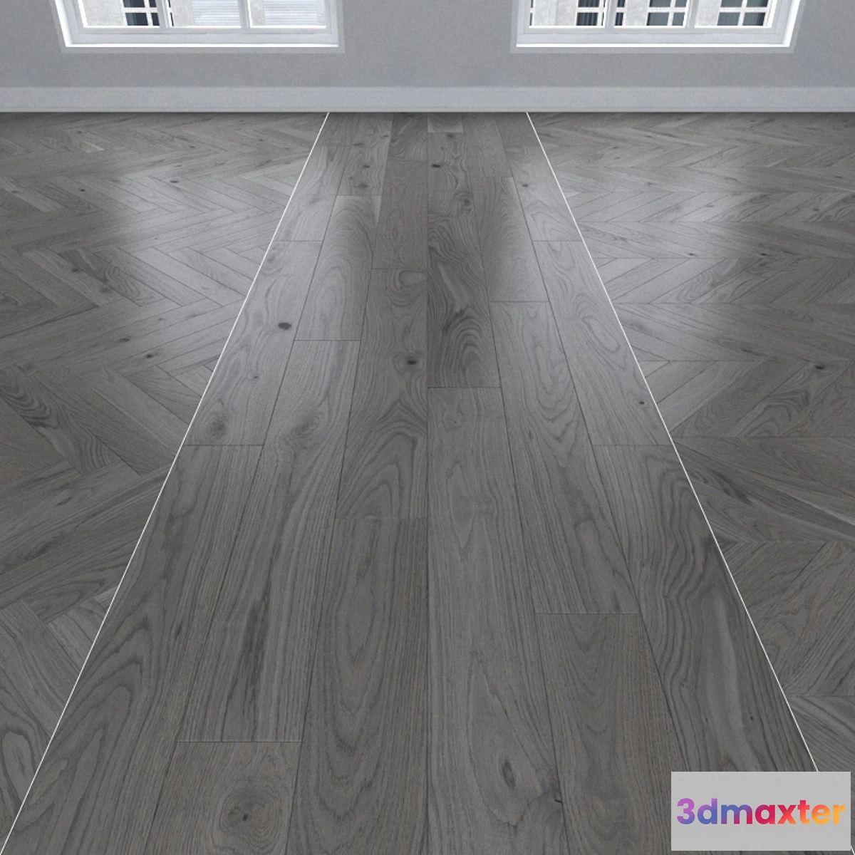 656767 - Parquet Oak gray 3 types herringbone linear chevron.