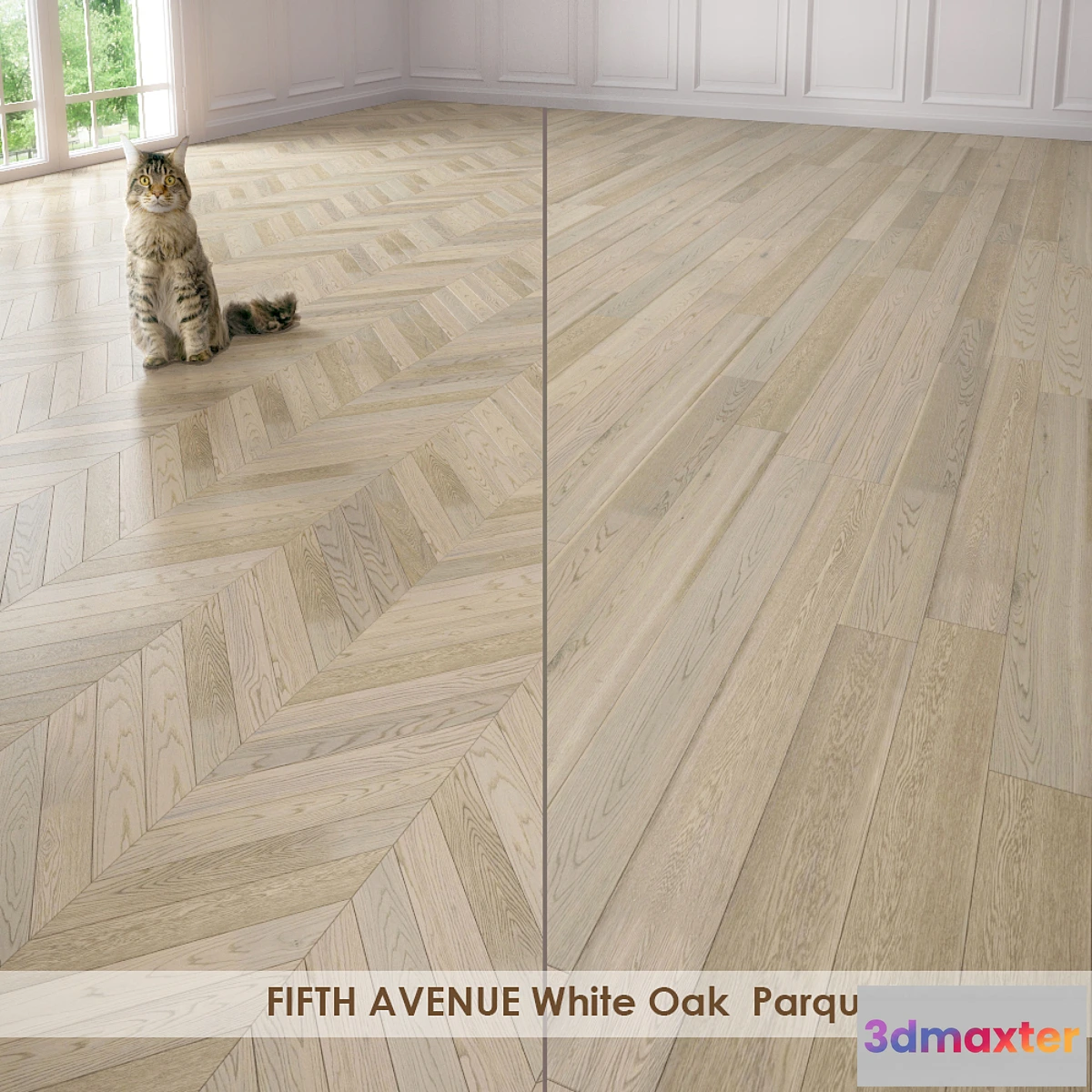 673469 - FIFTH AVENUE White Oak Parquet