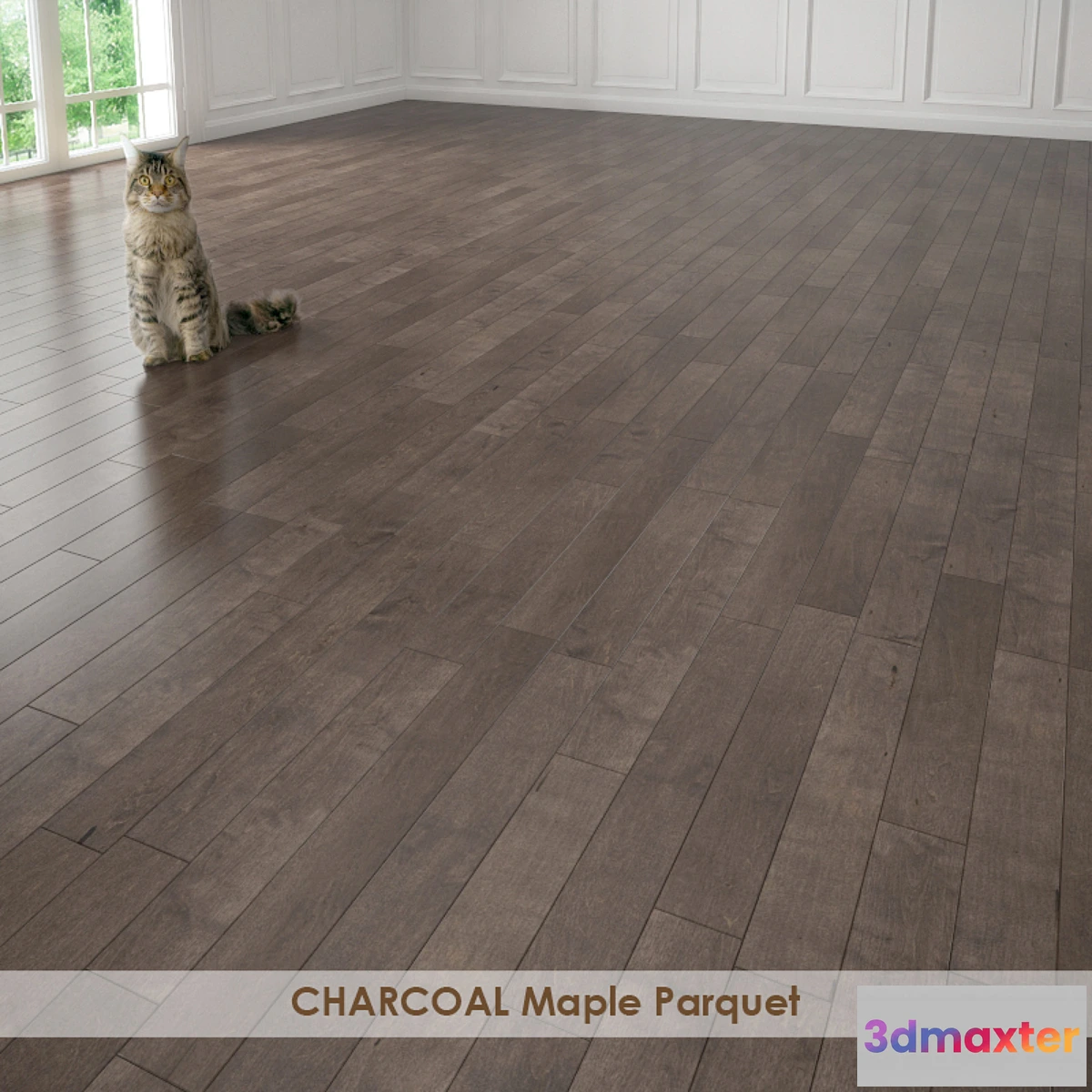 673479 - CHARCOAL Maple Parquet